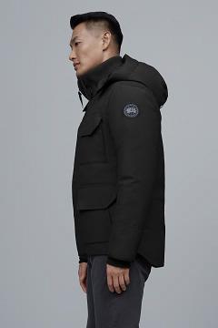Chamarras Canada Goose Hombre México - Maitland Abrigos Black Label Negros TU9024785